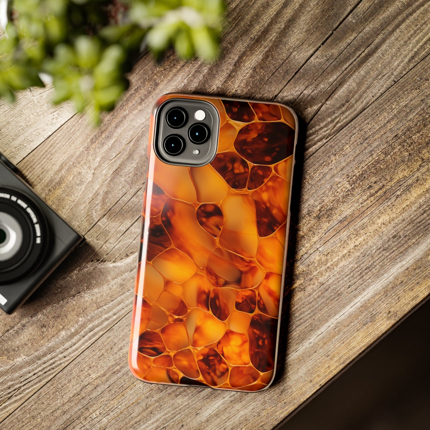 Retro Tortoise Shell iPhone Case | Vintage Elegance and Modern Protection