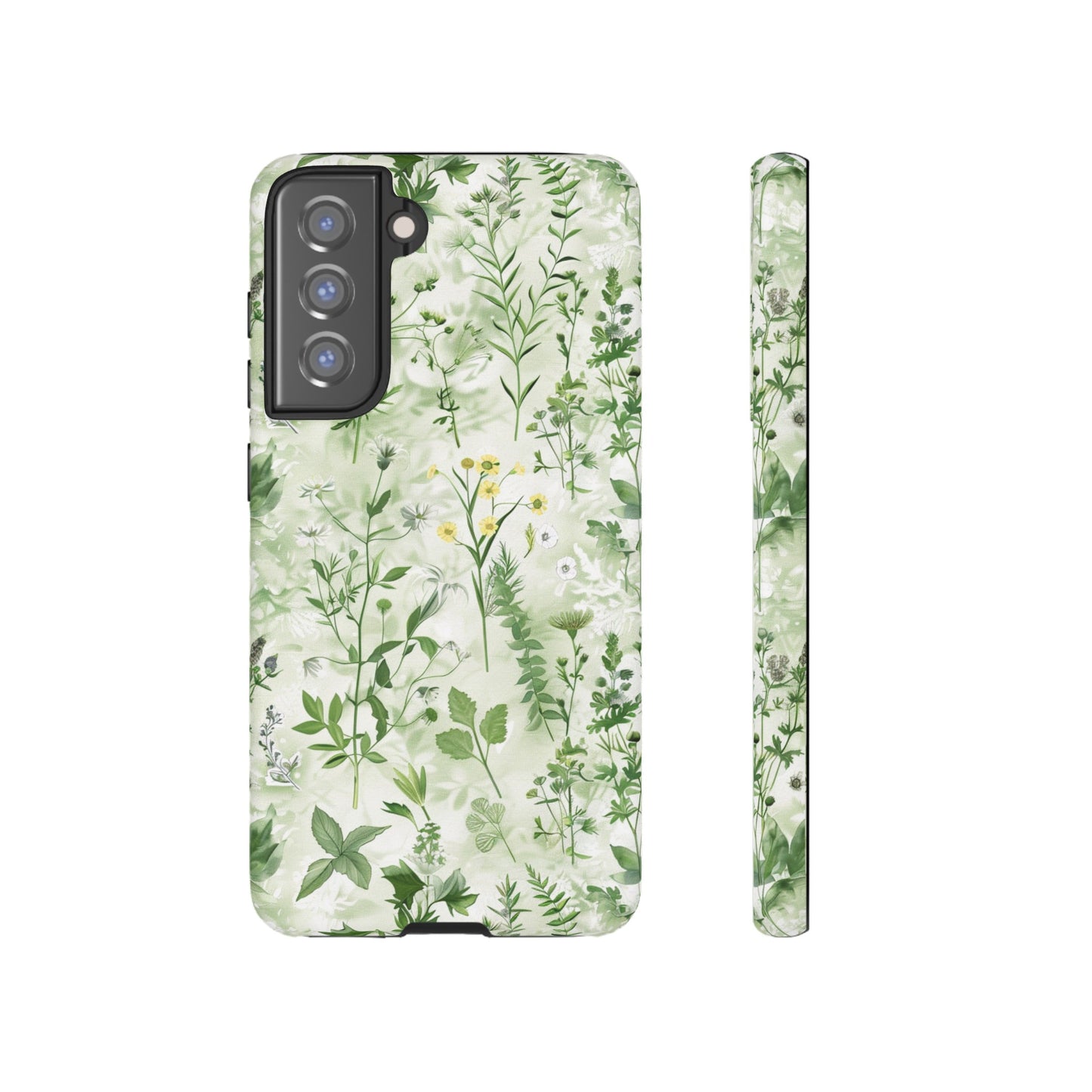 Floral Sage Green Wildflower Phone Case