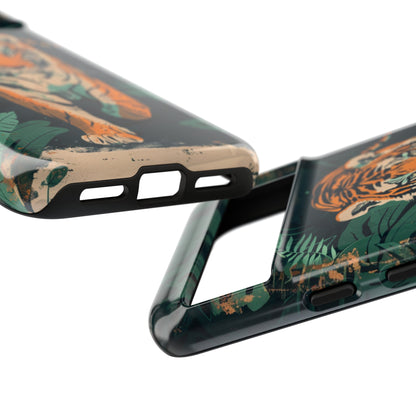 Retro Jungle Tiger Phone Case