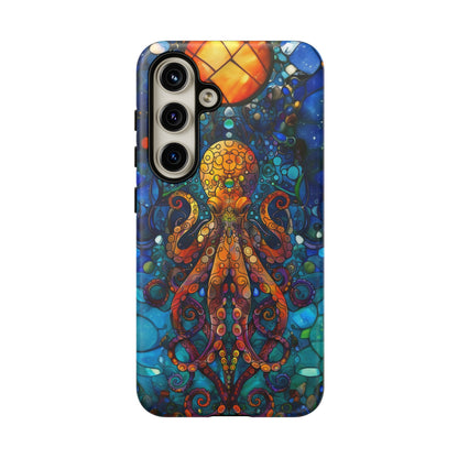 Octopus Stained Glass Undersea Magic Phone Case