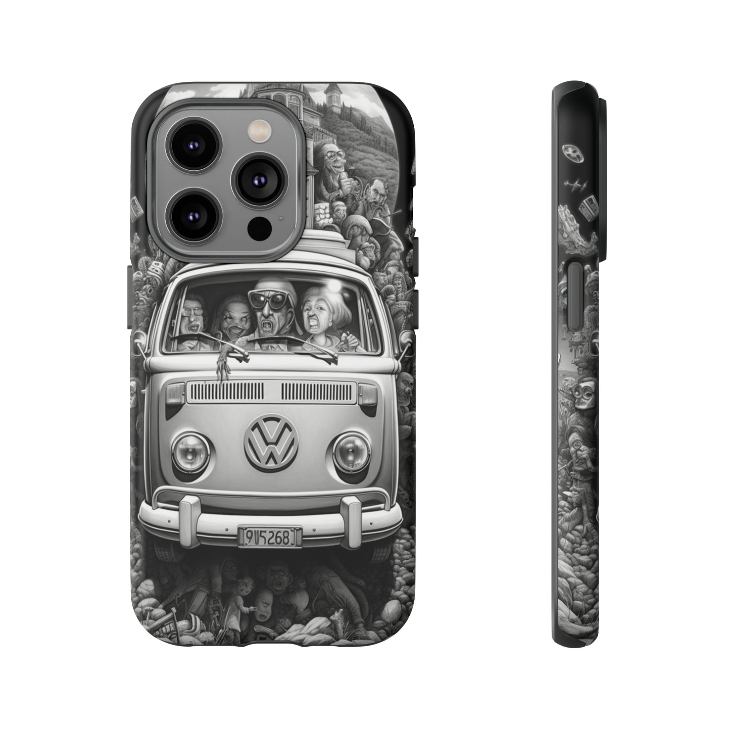 Vintage VW Camper Van iPhone Case