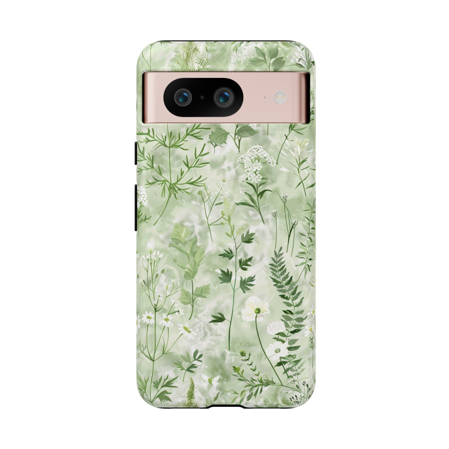 Floral Sage Green Wildflower Phone Case