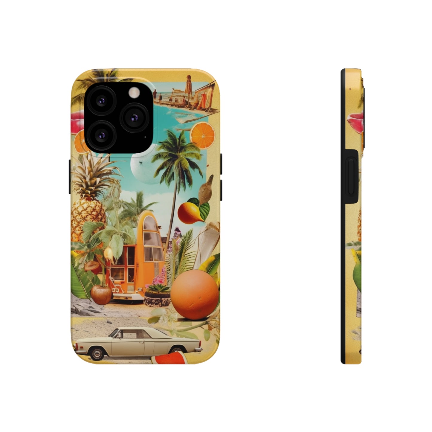 Summer Vibrations iPhone Tough Case | Embrace the Energetic Spirit of Summer with Reliable Protection