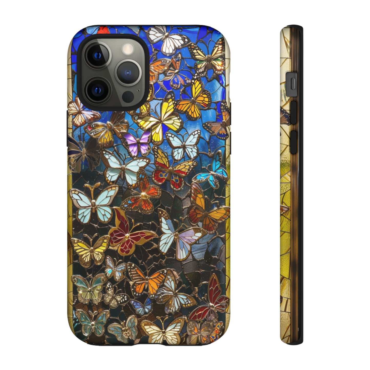 Butterfly Flower Garden Painting Phone Case