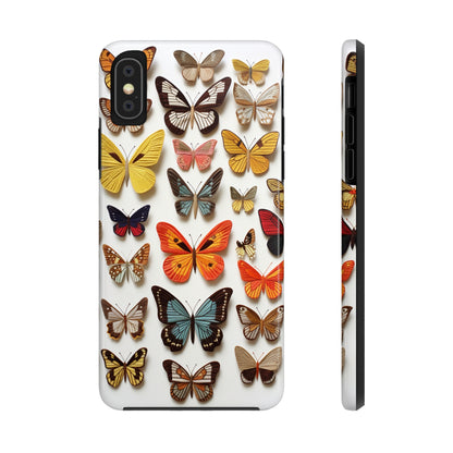 Elegant Embroidery: Delicate Butterfly iPhone Case – Crafted with Precision