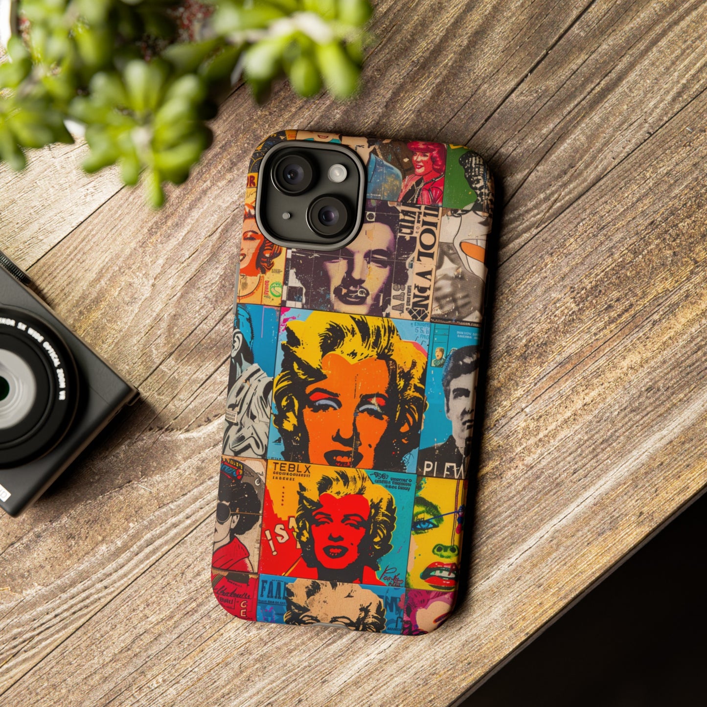 Retro Hollywood Pop Art Phone Case