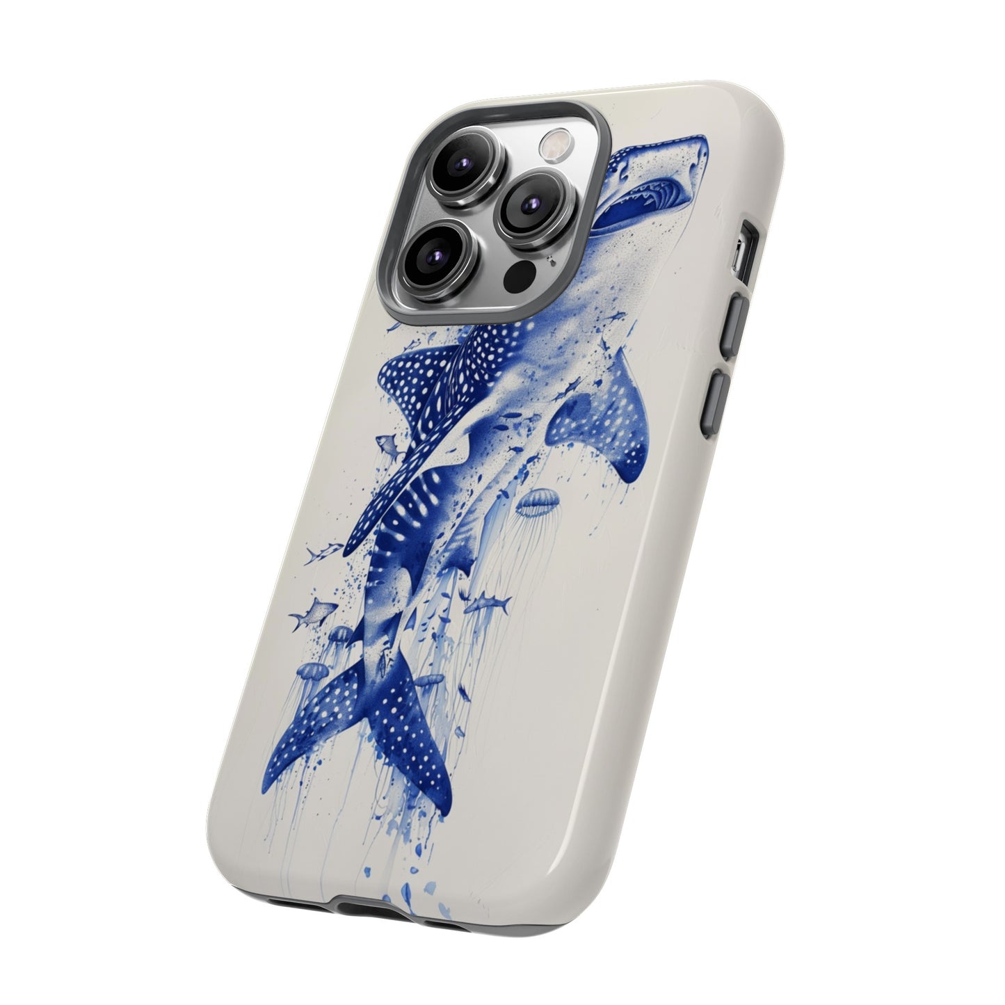 Whale Shark, Turtle, Manta Ray Phone Case