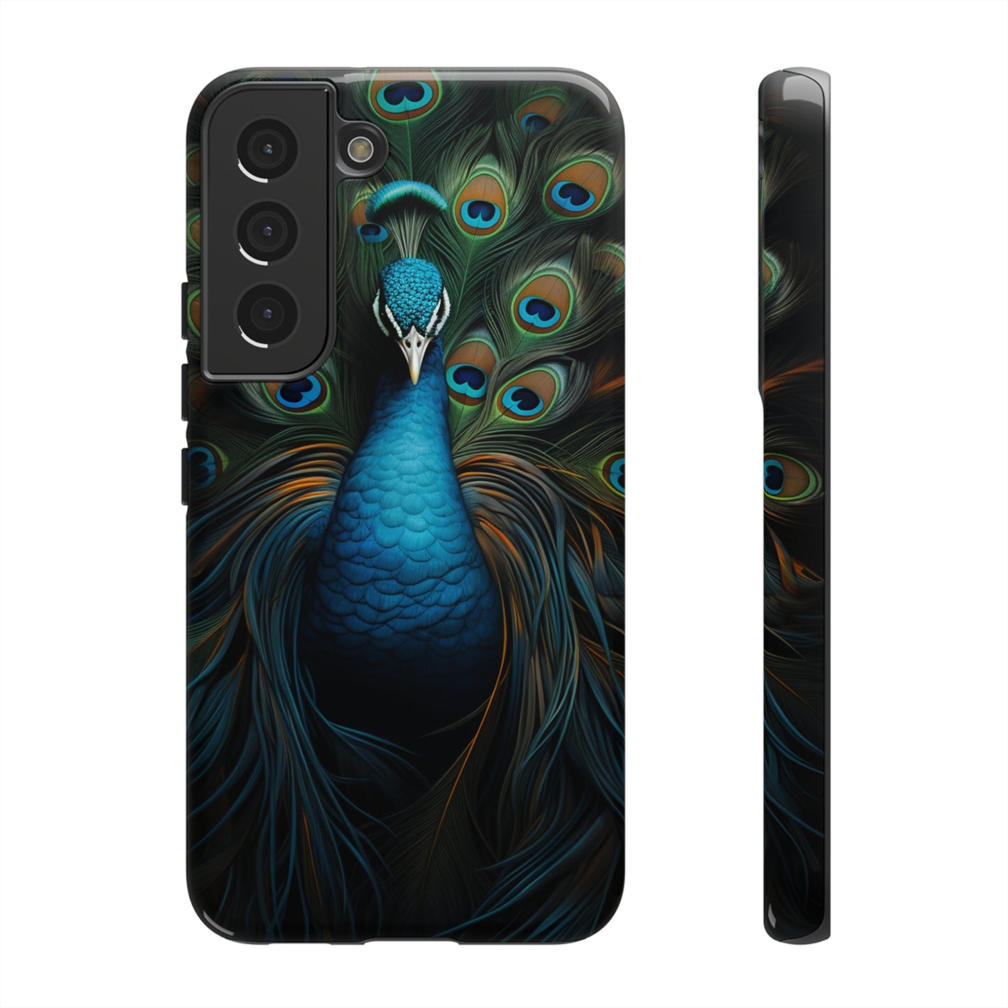 Peacock Feathers iPhone Case - A Timeless Symbol of Elegance for Google Pixel, iPhone, and Samsung Cases