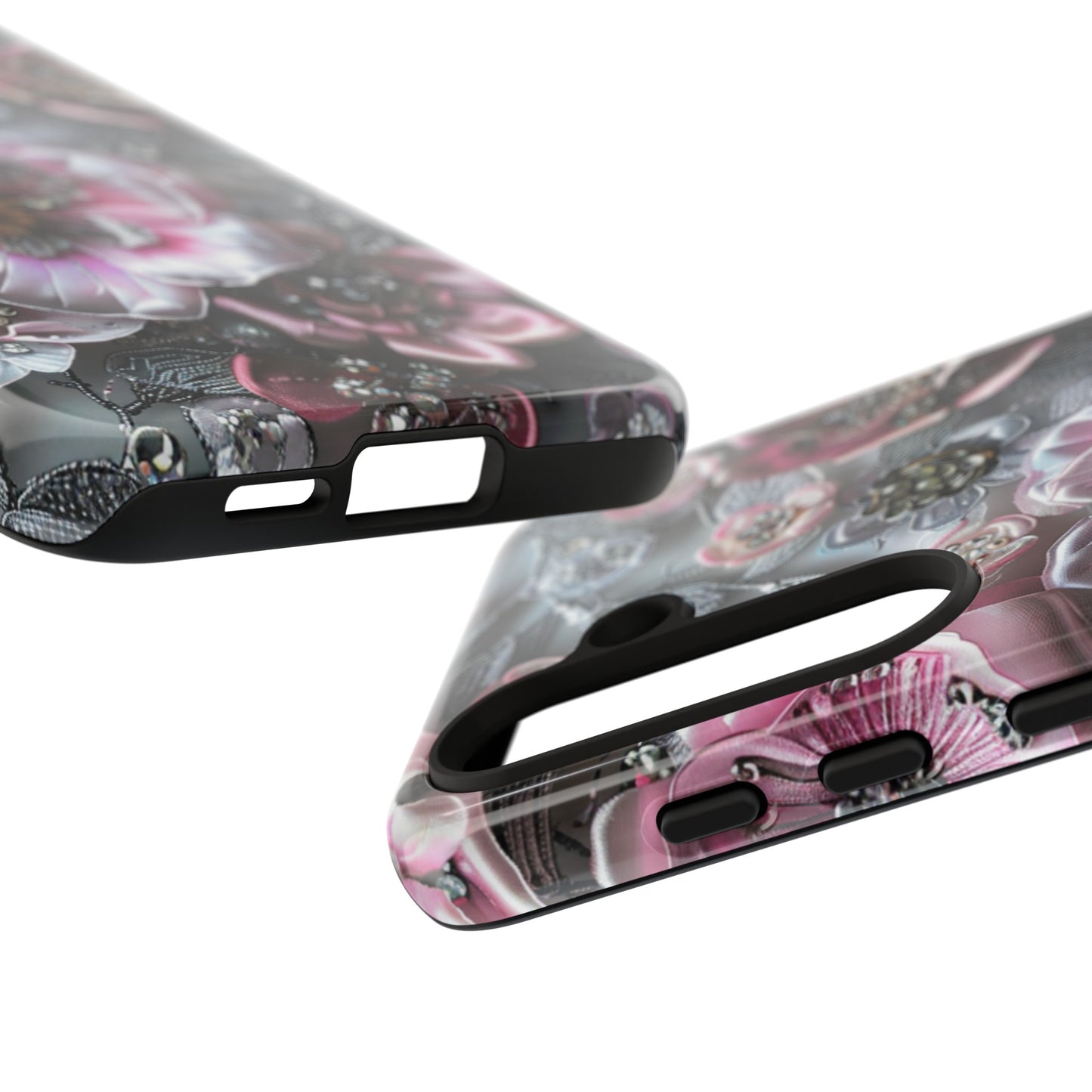 Coquette Aesthetic Floral Art iPhone 15 Case