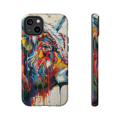 Whole Lotta Bull Abstract Phone Case