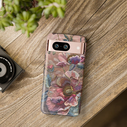 Coquette Embroidery Aesthetic Floral iPhone 14 Case