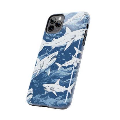 Shark Design: Dive into the Depths with an Aquatic Adventure iPhone Case