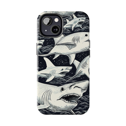 Shark Design | Swimming with the Sharks Aquatic Adventure iPhone 13 Case