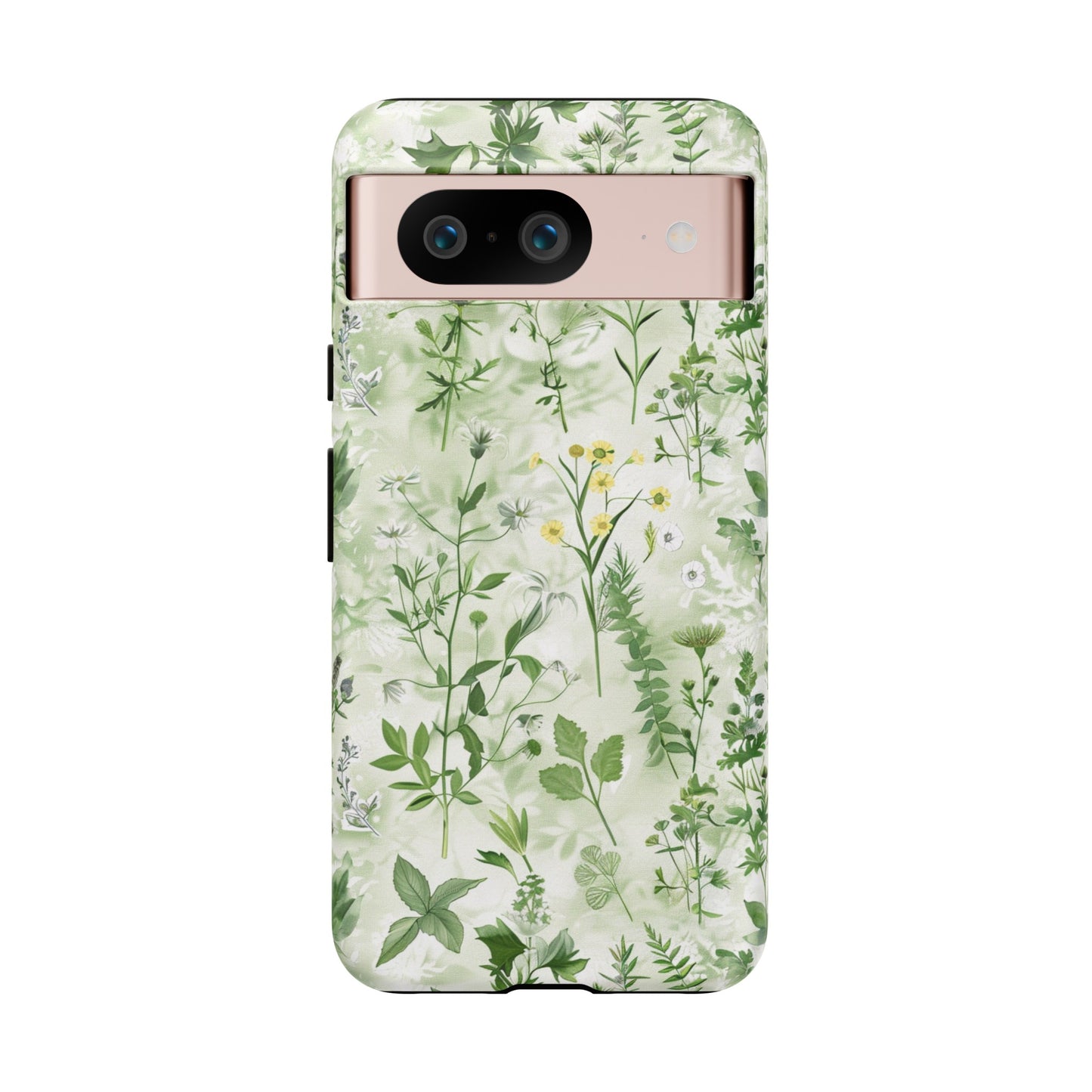 Floral Sage Green Wildflower Phone Case