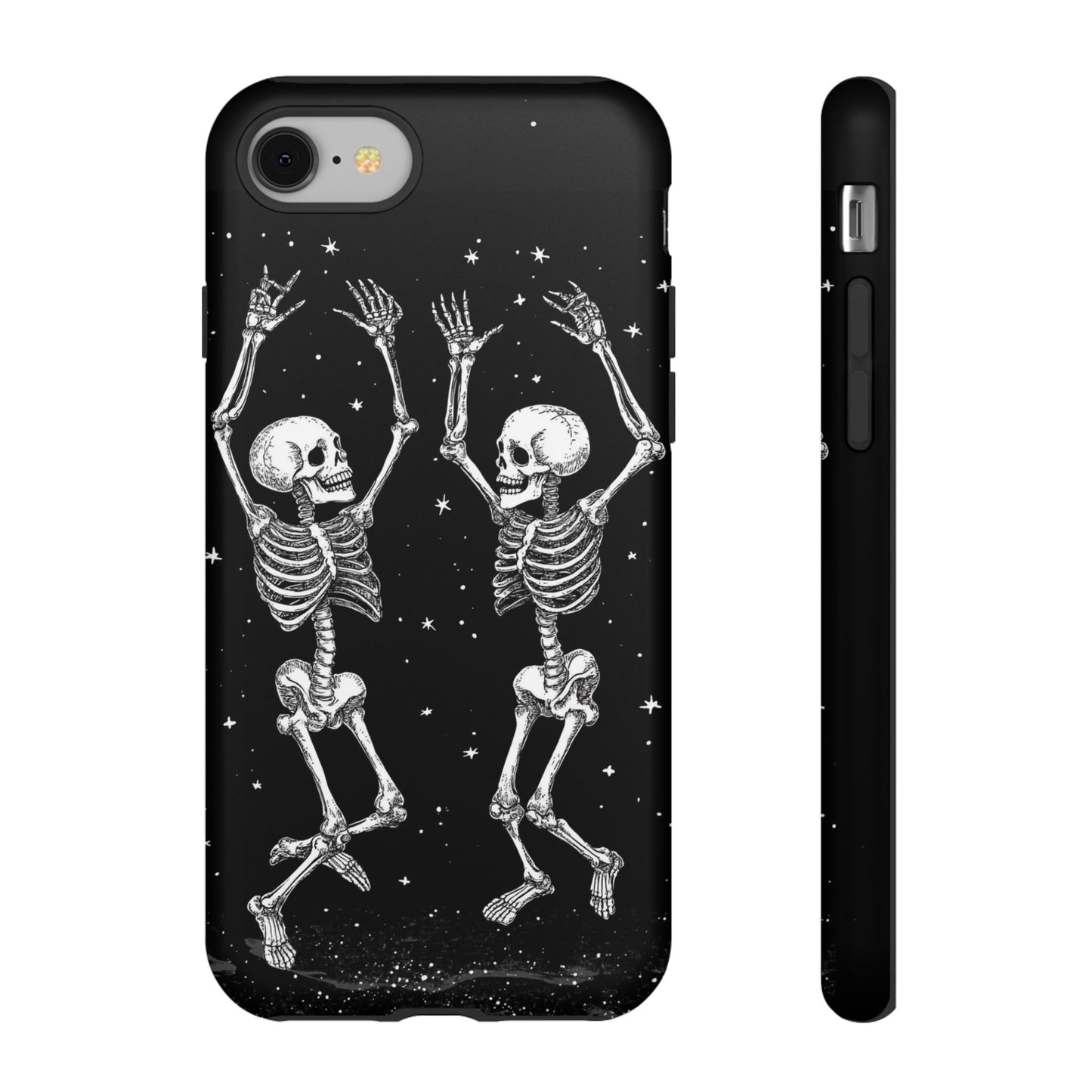 Halloween Dancing Skeletons iPhone Case