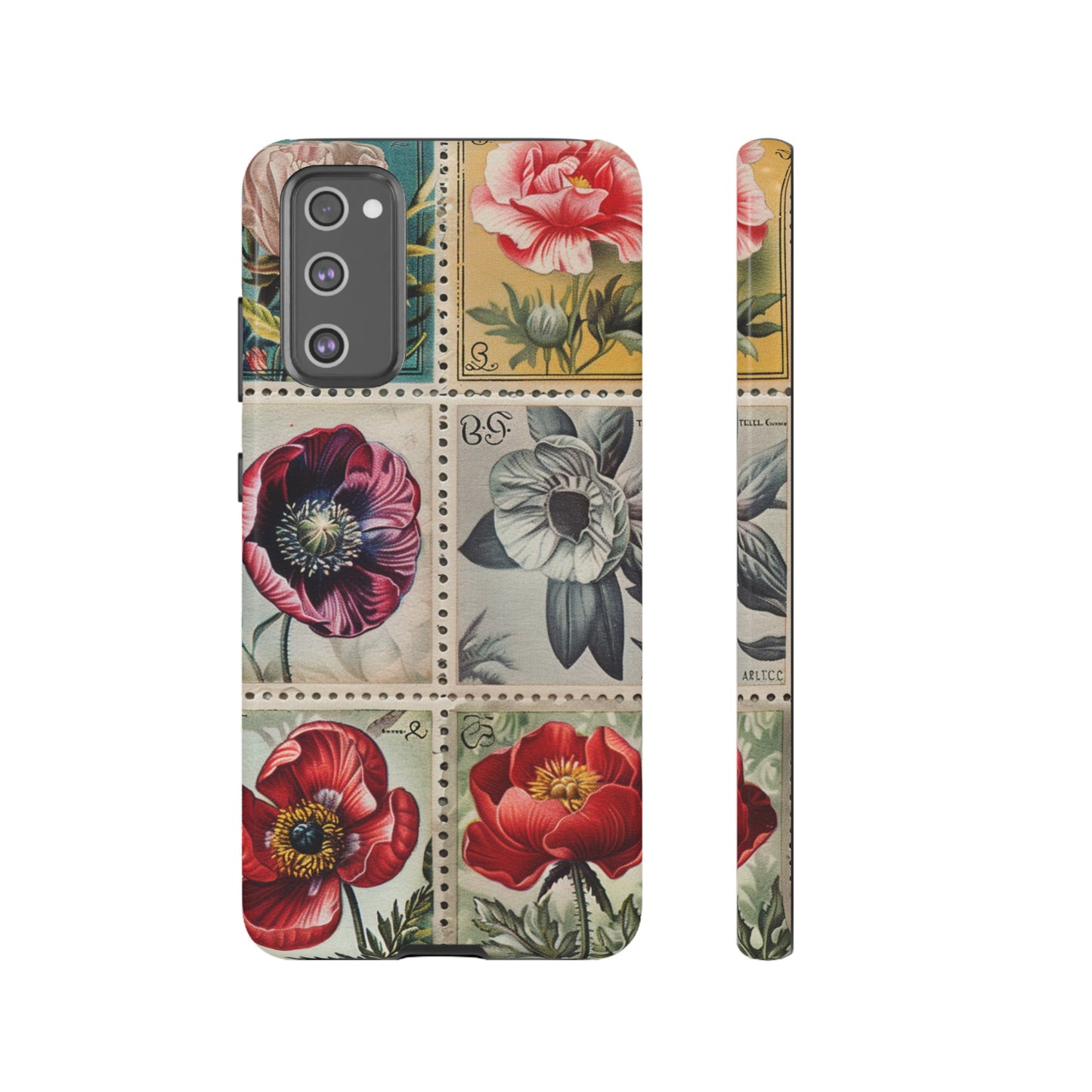 Vintage Floral Stamps Phone Case