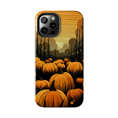 Halloween Fall Pumpkins iPhone Case | Embrace the Spooky Autumn Vibes