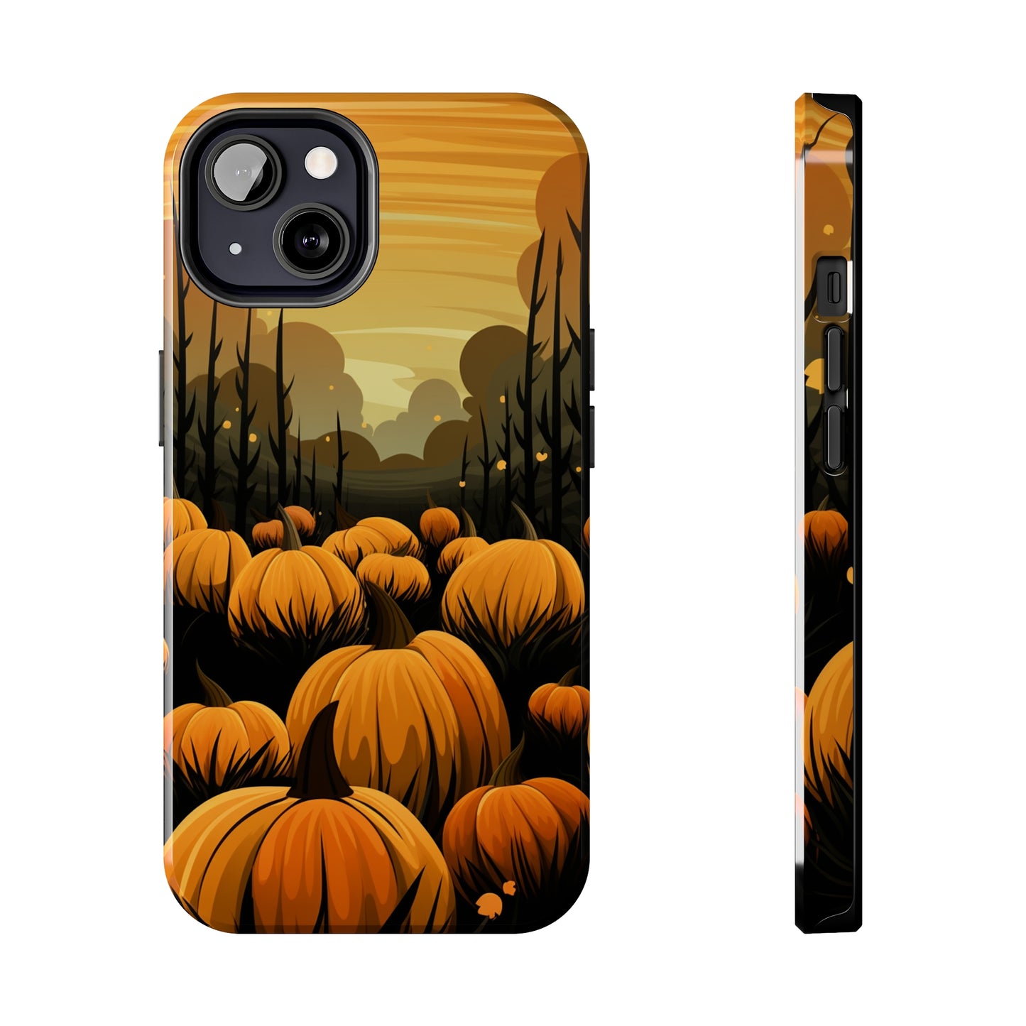 Halloween Fall Pumpkins iPhone Case | Embrace the Spooky Autumn Vibes