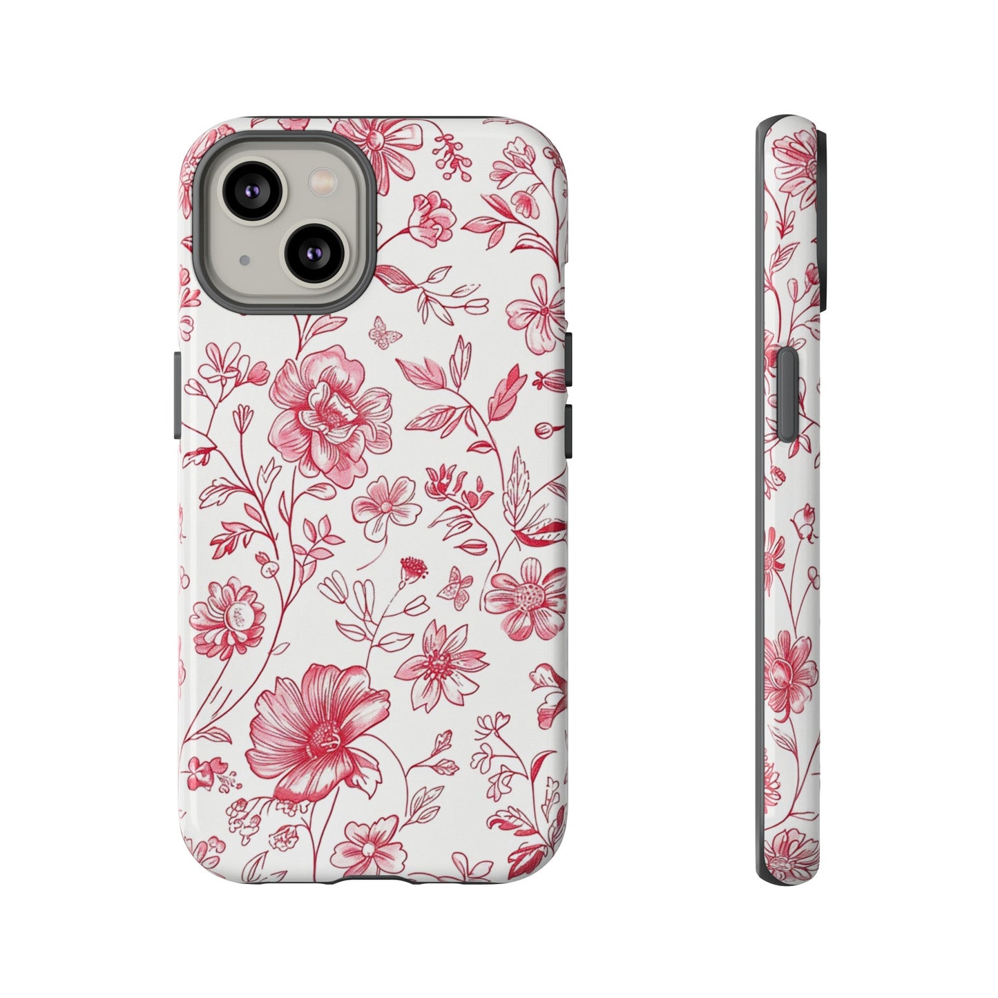 Pink Floral Wildflower Phone Case