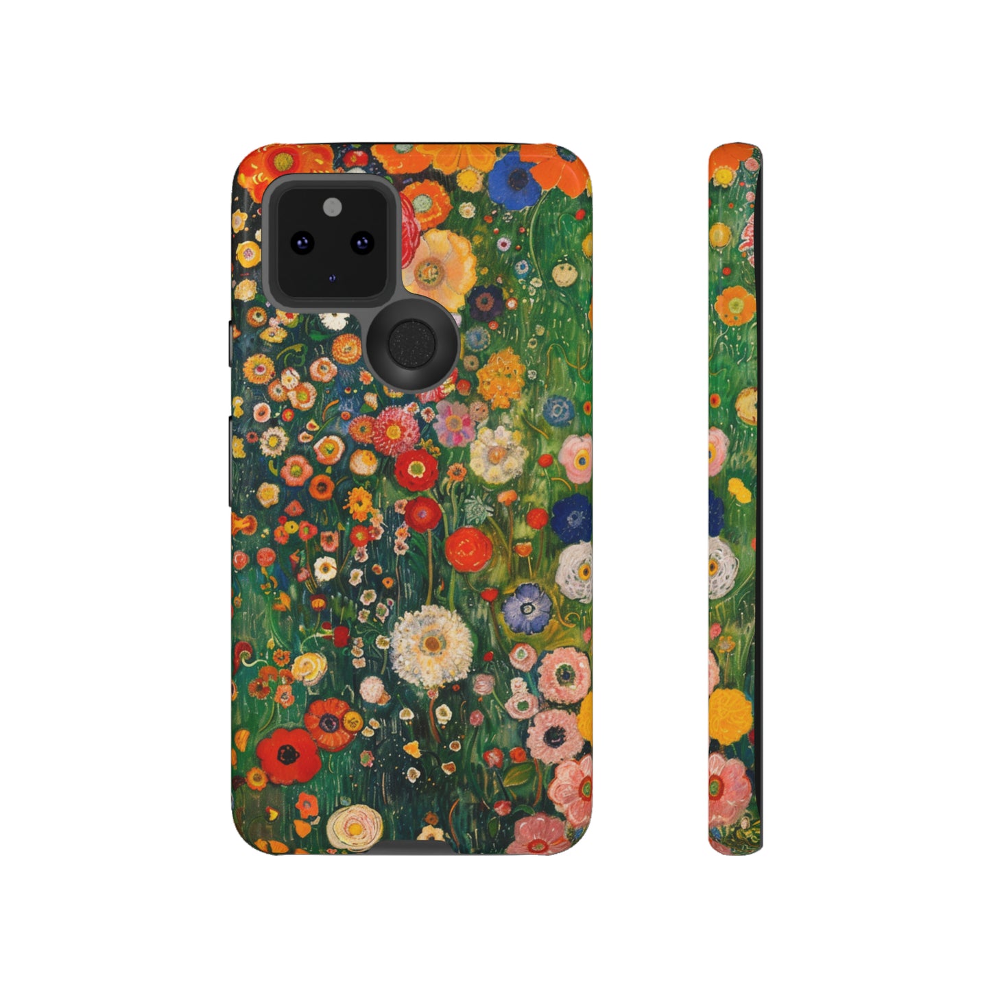 Gustav Klimt Style Flower Garden Painting Phone Case