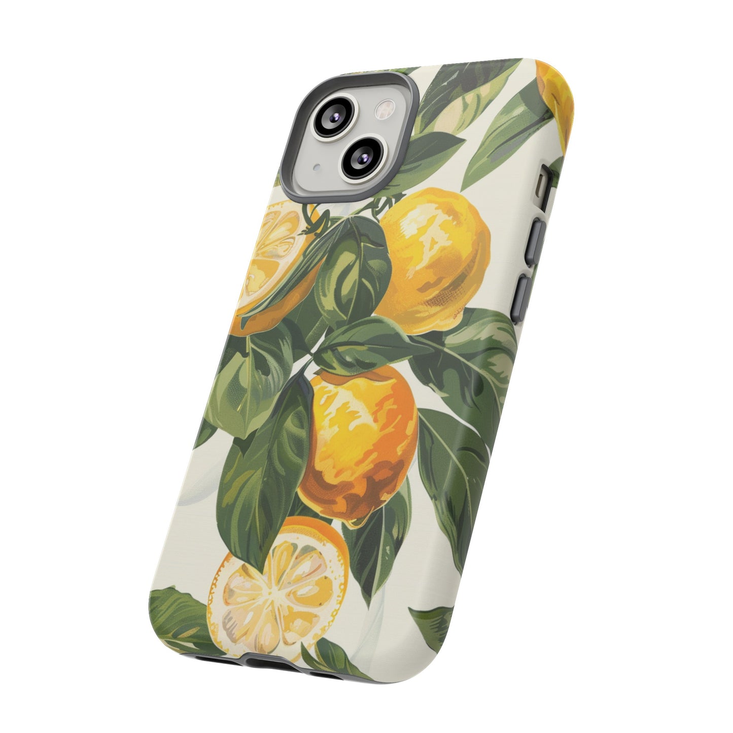 Yellow Lemon Italian  Painting iPhone 13 Case