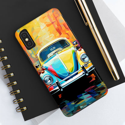 VW Bug Phone Case Retro iPhone Tough Case – Volkswagen beetle iPhone case