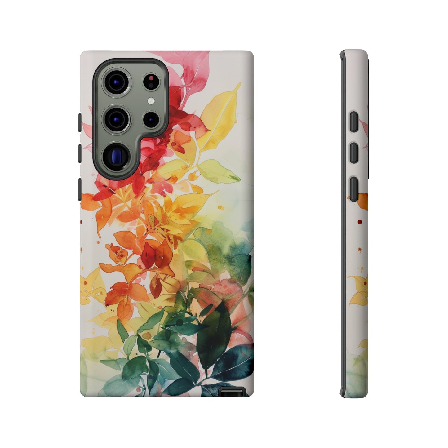 Floral Watercolor Painting iPhone 15 Case