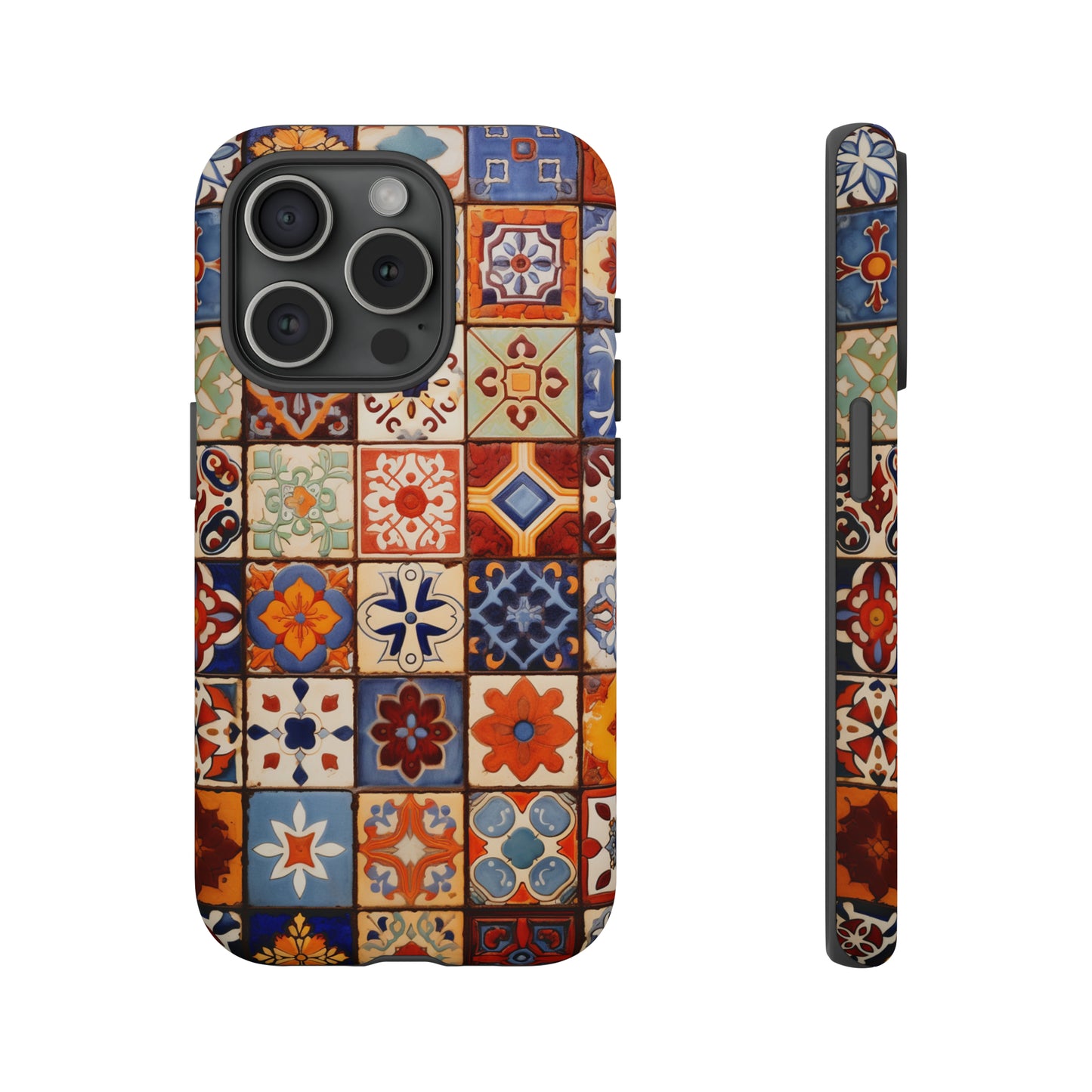 Mexican Tile Phone Case Fits all iPhone 15, Samsung and Pixel