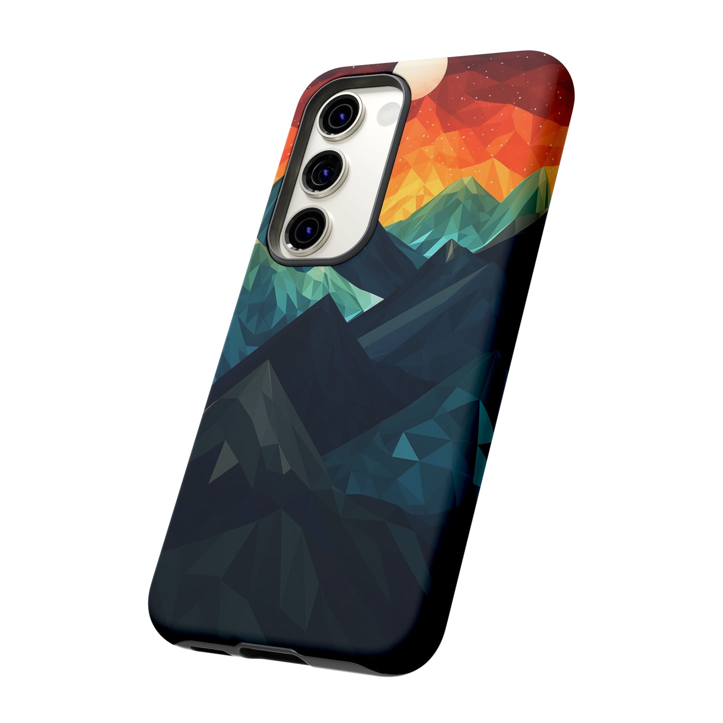 Mountain Abstract Tough Case | Embrace Nature's Beauty with a Durable Phone Case