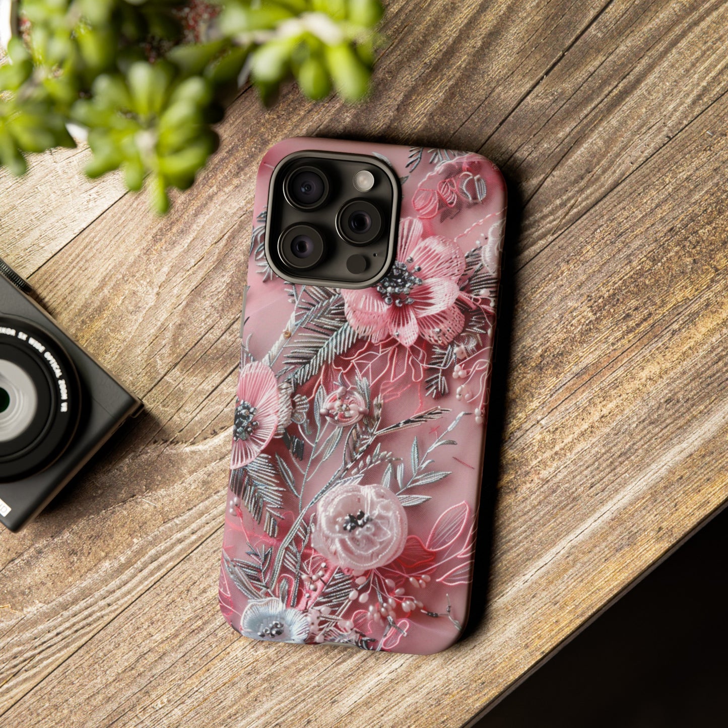 Coquette Aesthetic Floral Art Phone Case