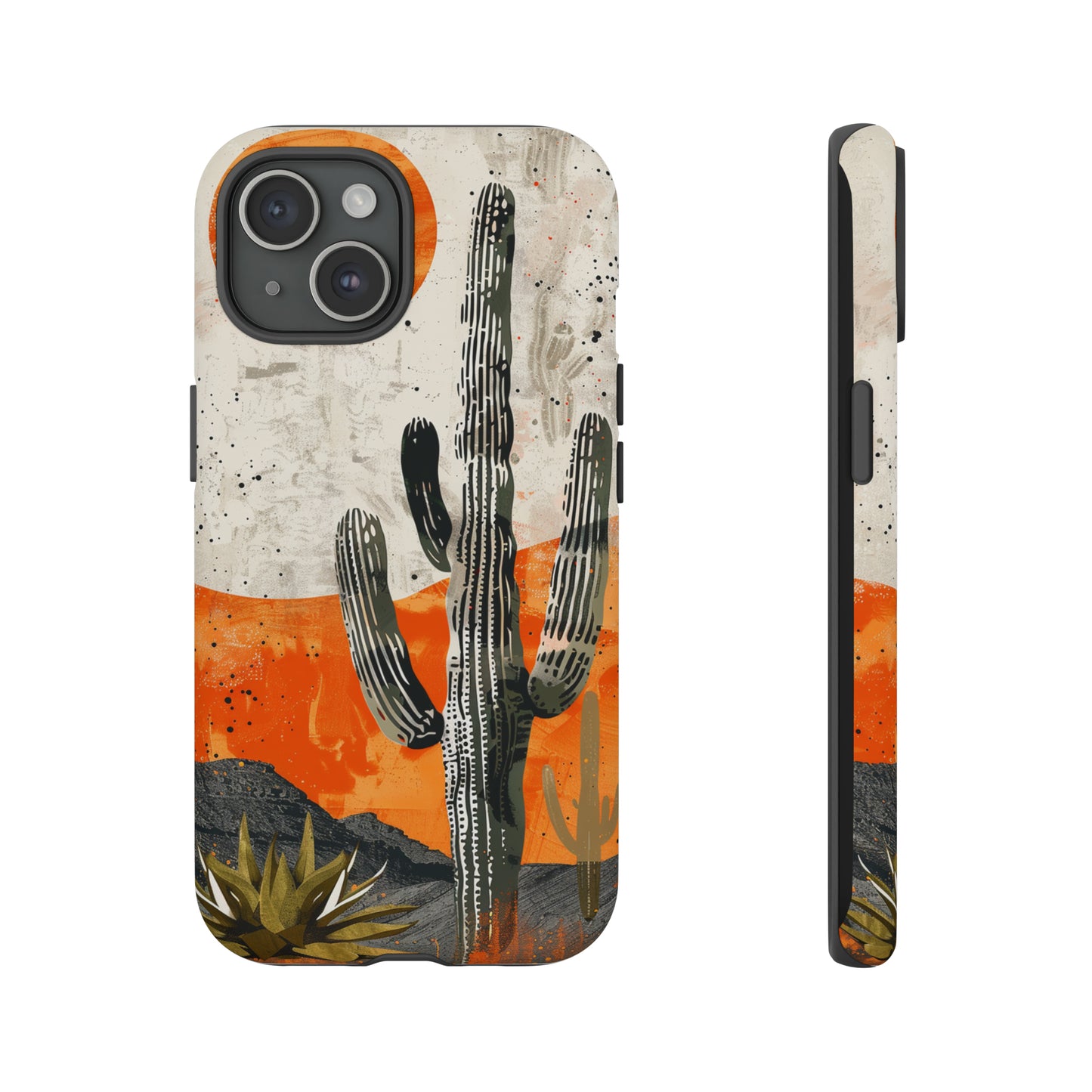 Desert Cactus Western iPhone Case