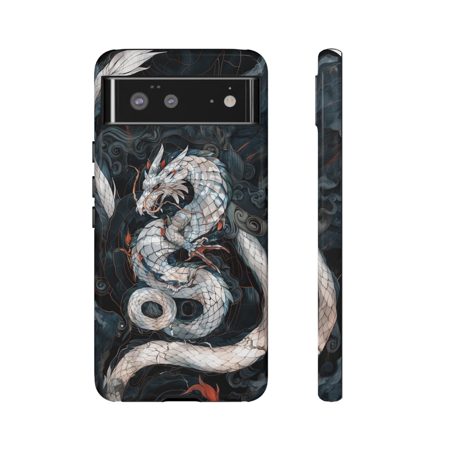 Year of the Dragon Stained Glass Illusion Phone Case