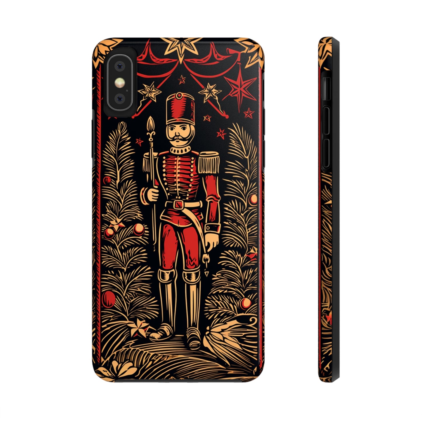 Guardian of Yuletides Past: Vintage Christmas Toy Soldier | Tough iPhone Case