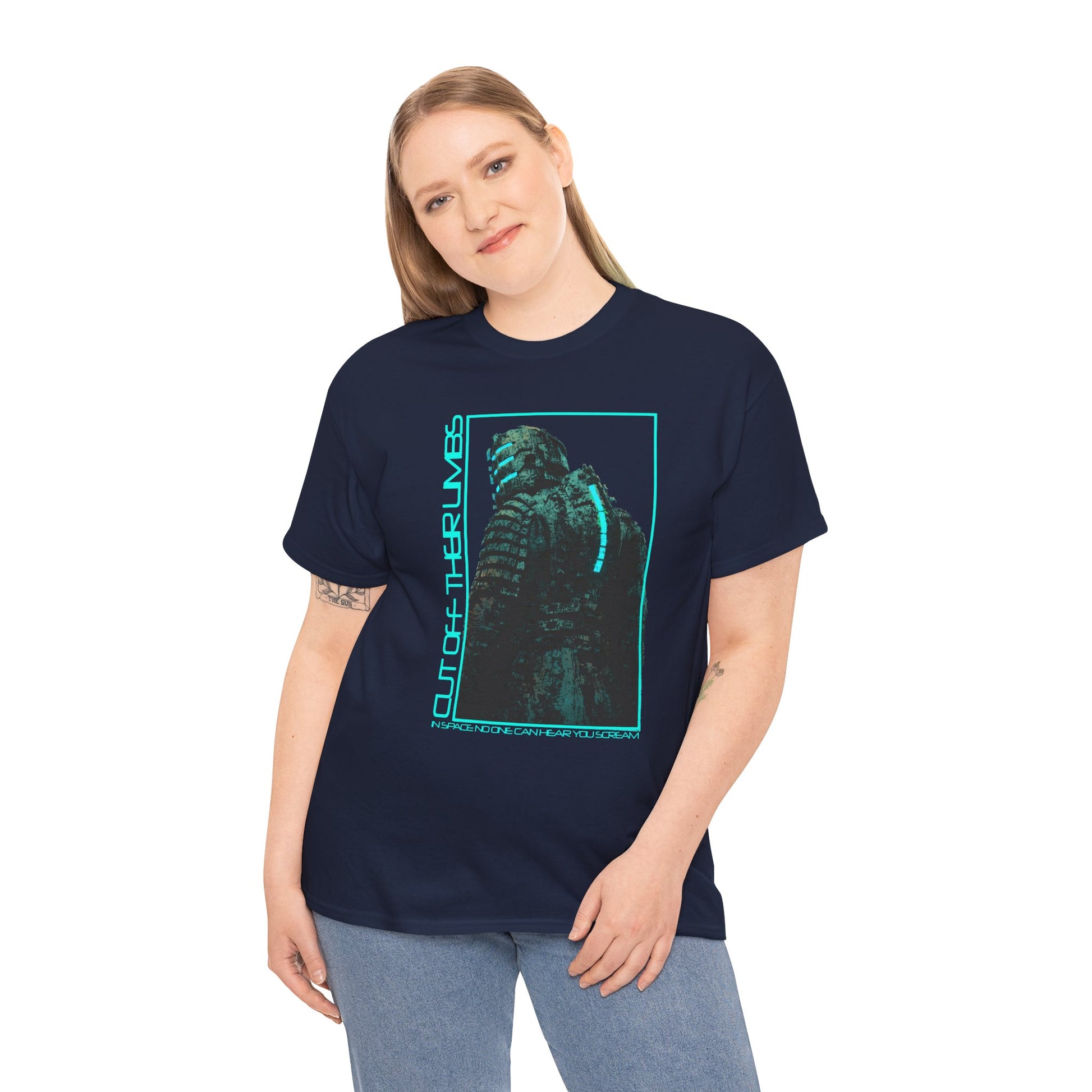 arcade style survival horror graphic shirt