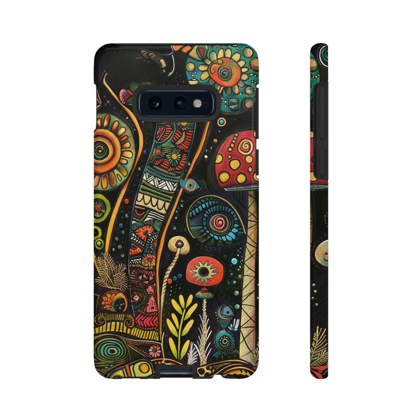 Retro 1960s Psychedelic Flowers Phone Case