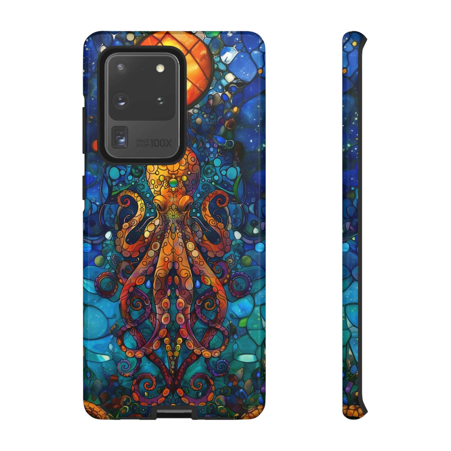 Octopus Stained Glass Undersea Magic Phone Case