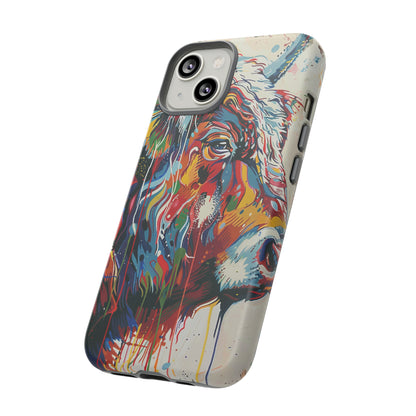 Whole Lotta Bull Abstract Phone Case