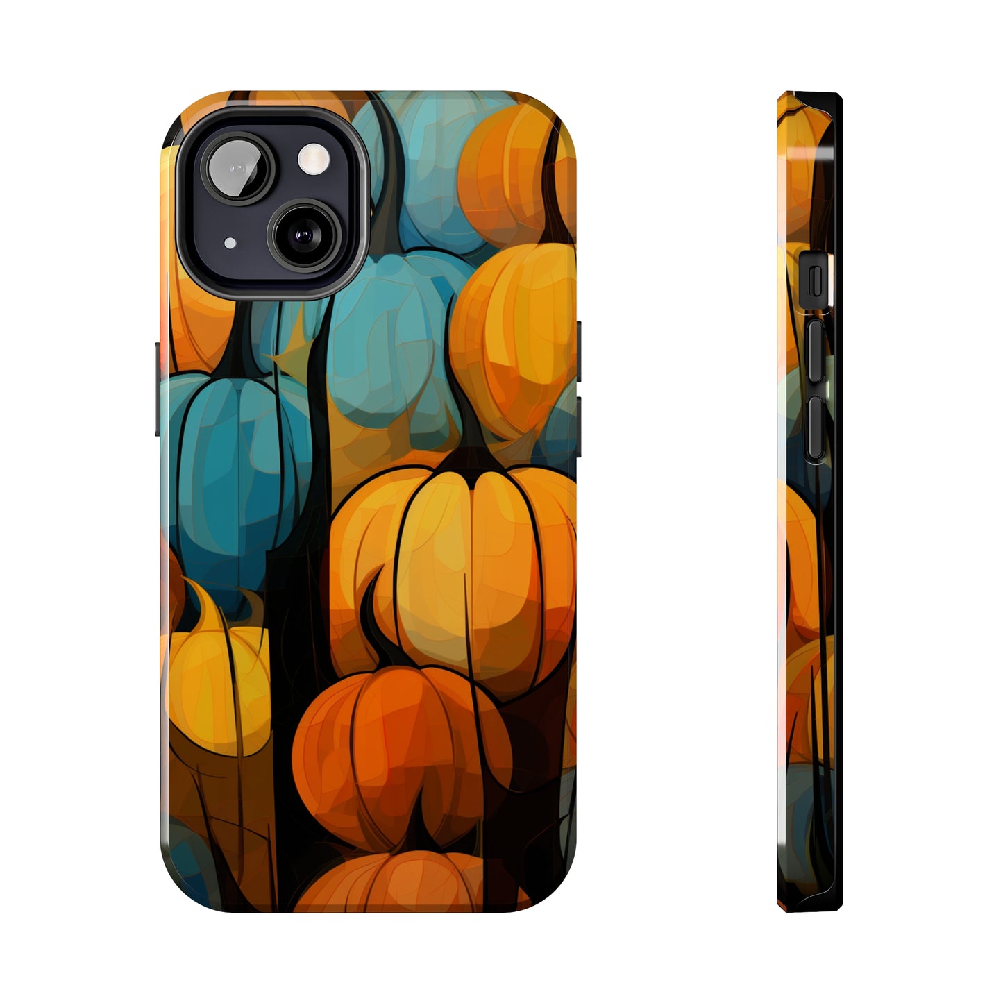 Halloween Fall Pumpkins iPhone Case | Embrace the Spooky Autumn Vibes