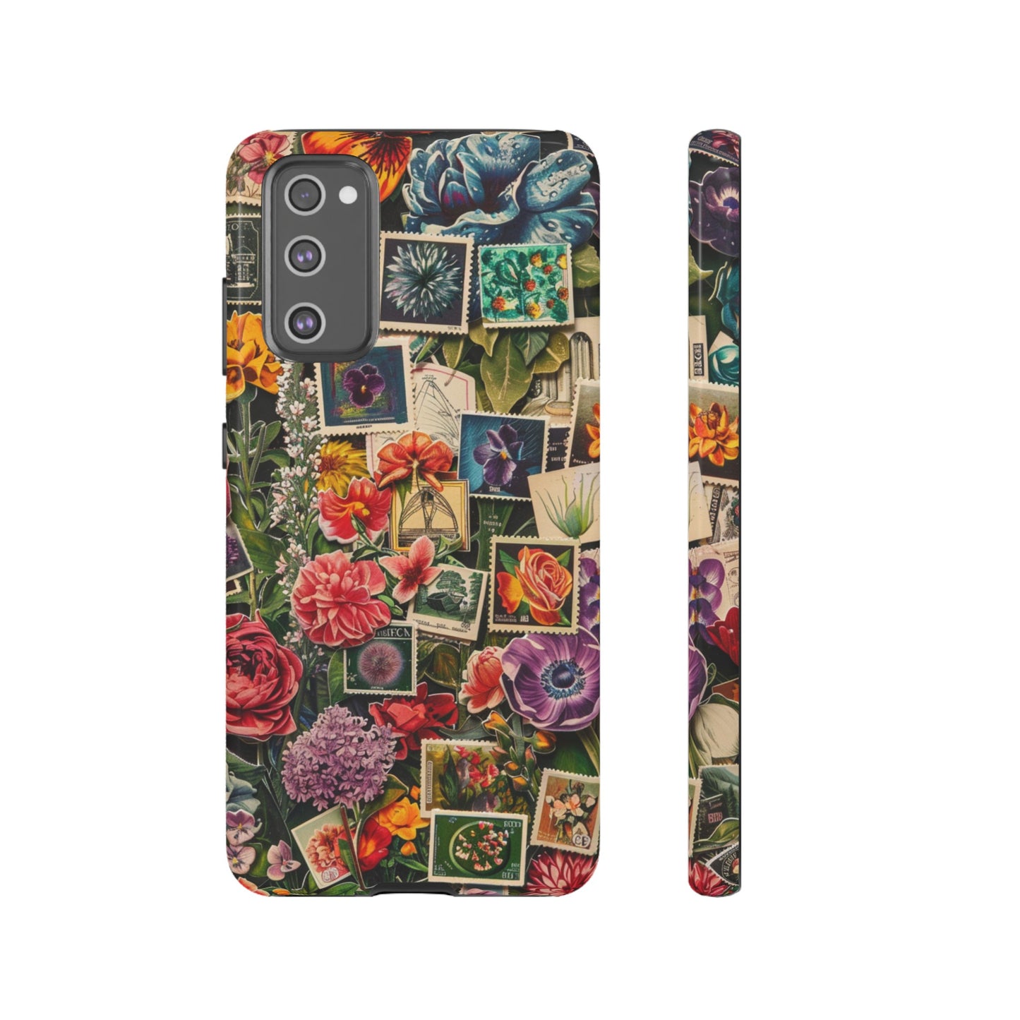 Vintage Floral Stamps Phone Case