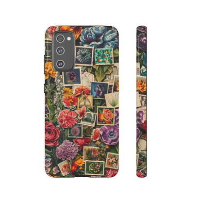 Vintage Floral Stamps Phone Case