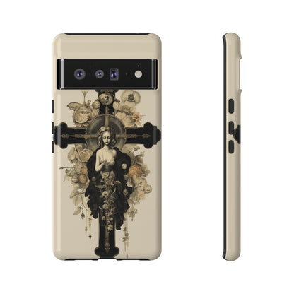 IPhone Case Vintage Retro Gothic - A Timeless Symbol of Elegance for Google Pixel, iPhone, and Samsung Cases