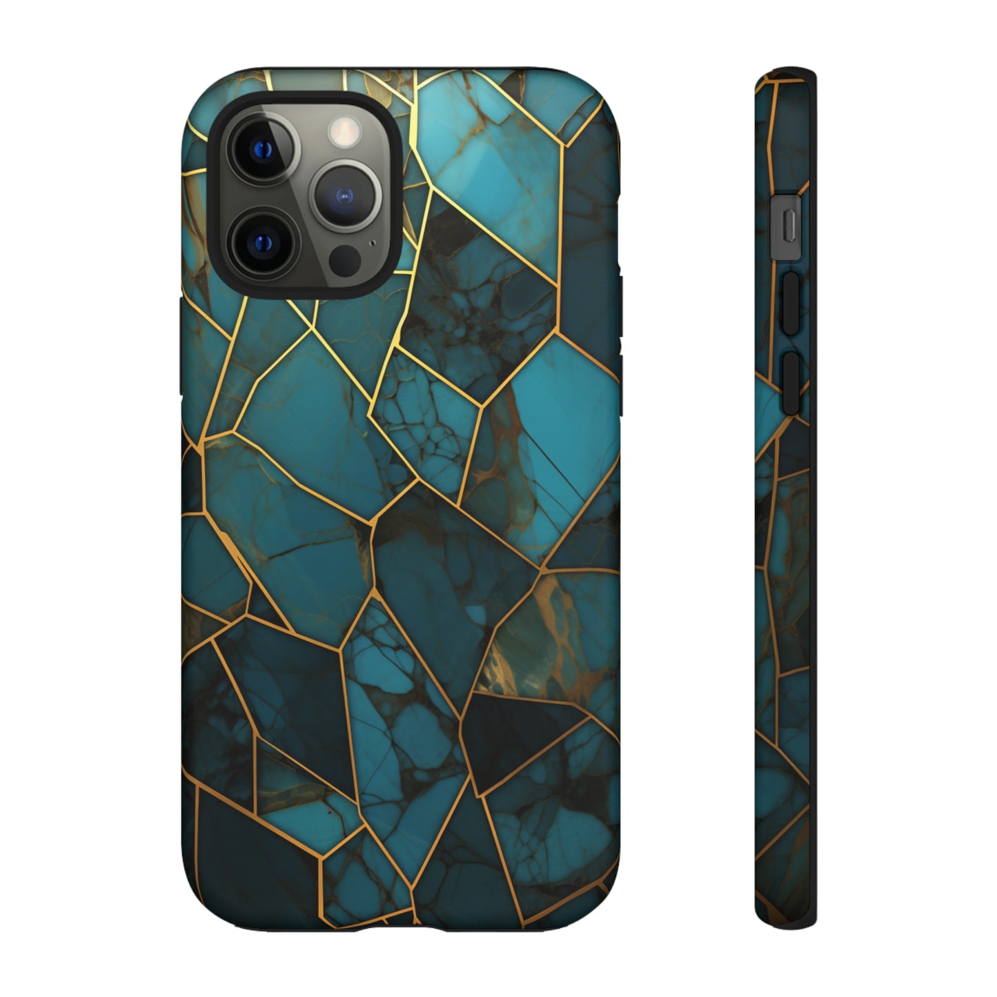 Abstract Mosaic Phone Case for iPhone 15, 14, Pro Max, 13, 12 & Samsung Galaxy S23, S22, S21, Google Pixel 7