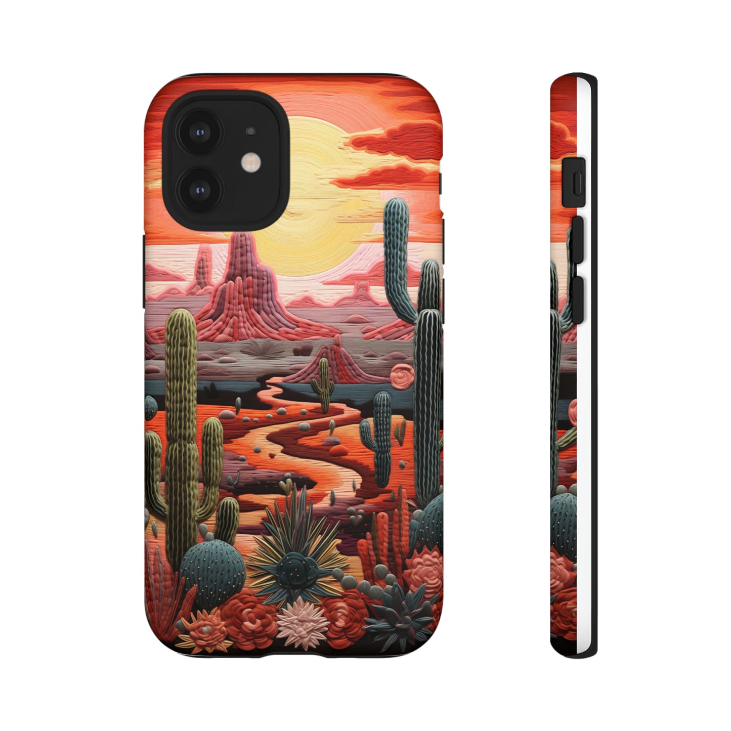 Cactus Desert Sunset Phone Case