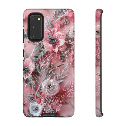 Coquette Aesthetic Floral Art Phone Case