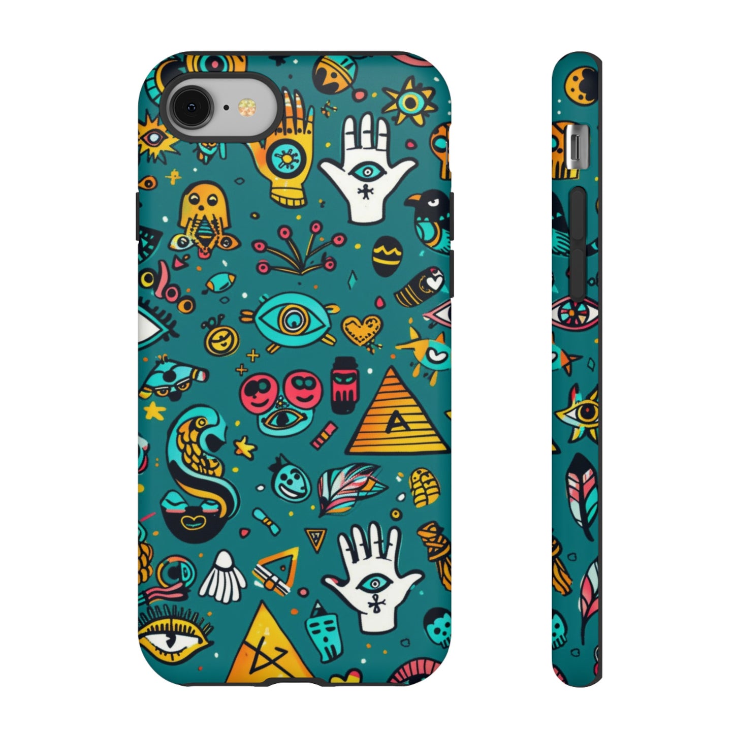 UFOs and Ancient Egypt Talisman Collage Phone Case