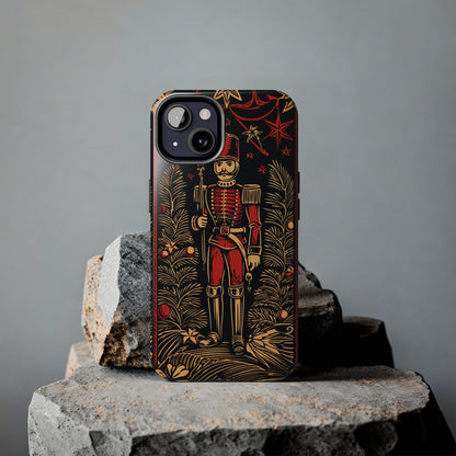 Guardian of Yuletides Past: Vintage Christmas Toy Soldier | Tough iPhone Case