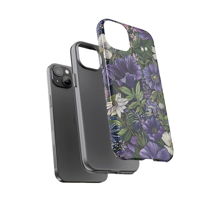 Floral Sage Purple Wildflower Phone Case