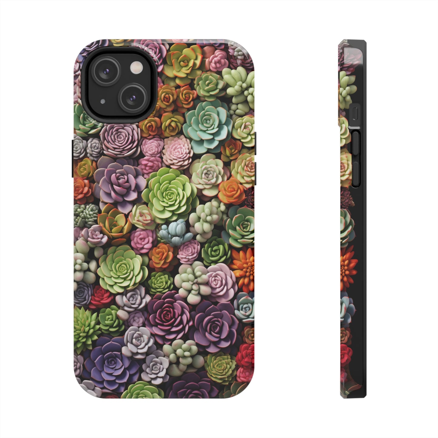 Succulent Desert Cactus Floral iPhone Case | Embrace the Beauty of Arid Elegance