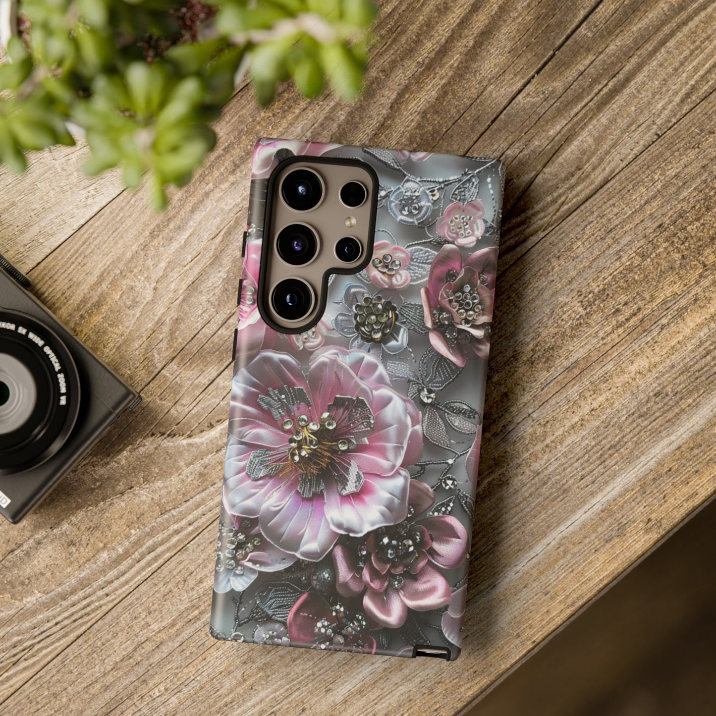 Coquette Aesthetic Floral Art iPhone 15 Case