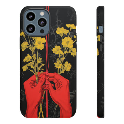 We Are All Connected Floral Phone Case